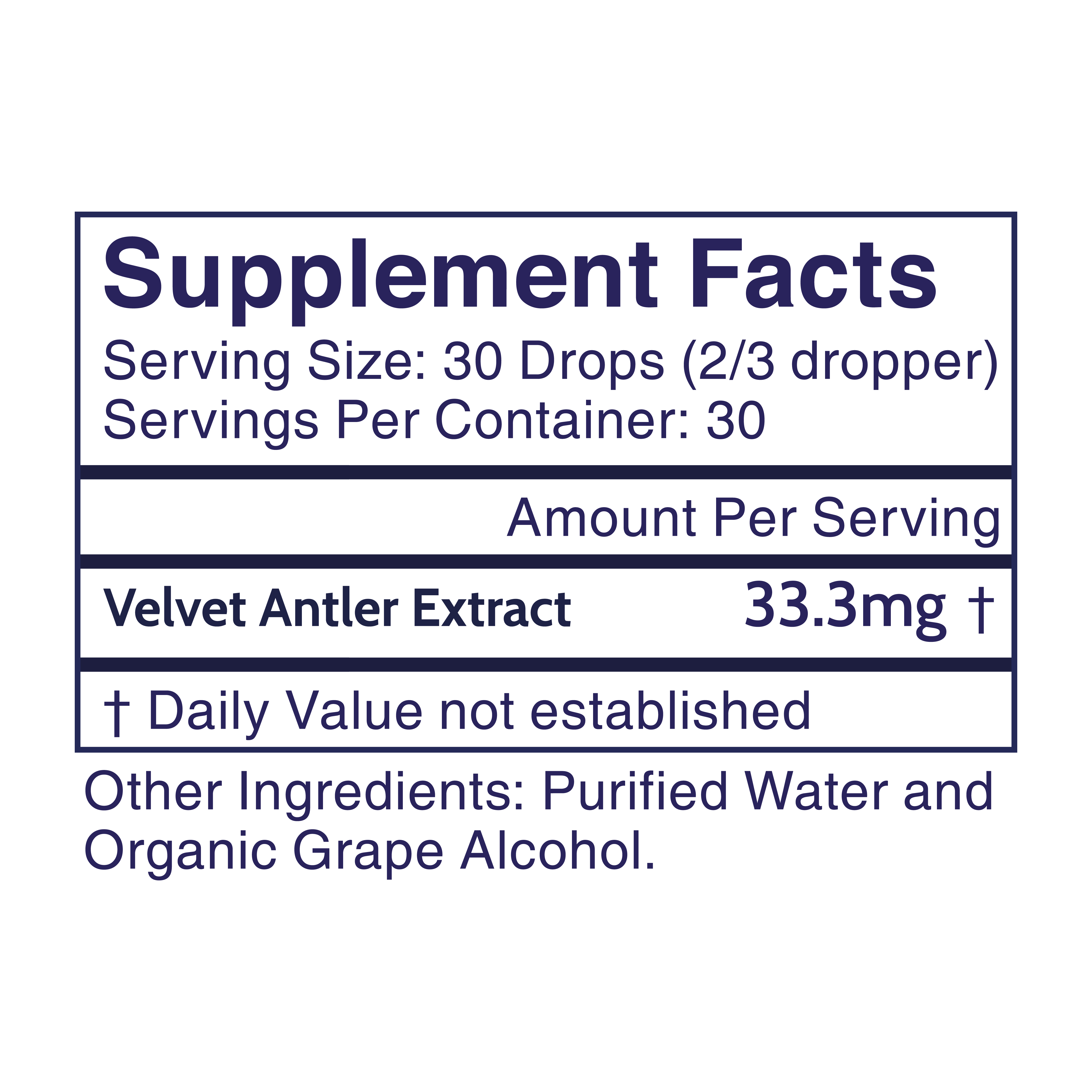 Antler Extracts Essential Elk Velvet Antler Liquid Extract – 1,000mg Pure Velvet Extracts Deer